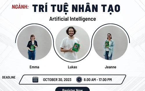 Dong A University enrolls students in major Artificial Intelligence for the academic year 2023-2024