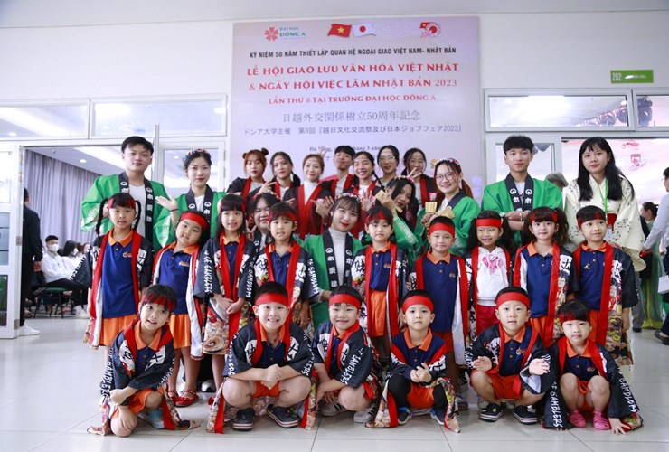 Exciting and impressive activities in the 8th Vietnam - Japan Cultural Exchange Festival 2023 and Japan Job Day
