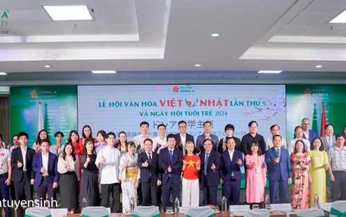 OPENING OPEN DAY UDA 2024 & VIETNAM - JAPAN CULTURAL FESTIVAL AT DONG A UNIVERSITY