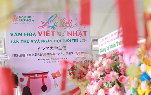 The 9th Vietnam - Japan Cultural Festival and Youth Festival 2024 Dong A University