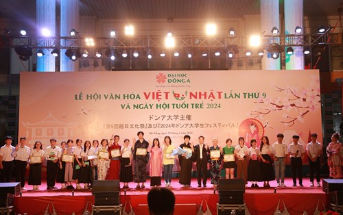❤ Fall in love with Vietnam - Japan at the 9th Vietnam - Japan Cultural Festival of Dong A University 🎊
