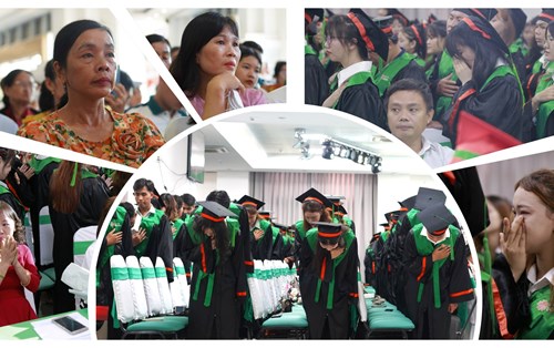 Memorable moments on graduation day!