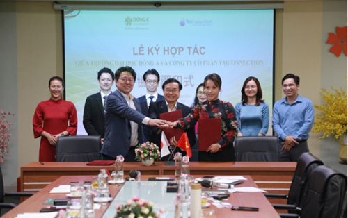 Dong A University cooperates with YM Connection in training and recruiting human resourcesn for hospitailty management
