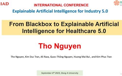 From Blackbox to Explainable Artificial Intelligence for Healthcare 5.0